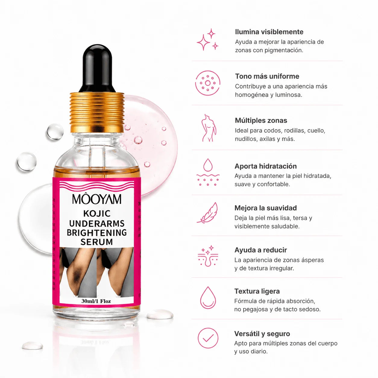 Suero Blanqueador con Ácido Kójico - 30ml