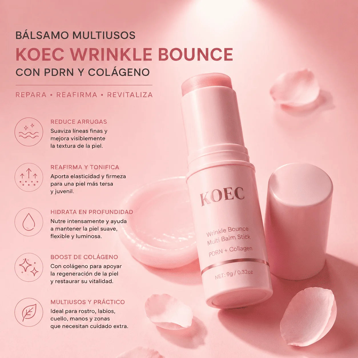 Bálsamo Antiarrugas Reafirmante PDRN + Colágeno